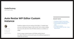 Desktop Screenshot of codechutney.com